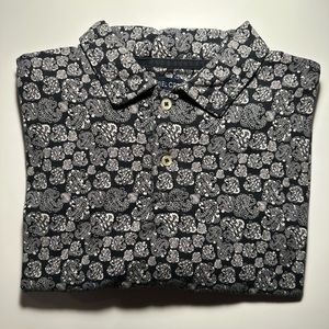 Men’s Medium Daniel Cremiuex Preppy Paisley Polo
